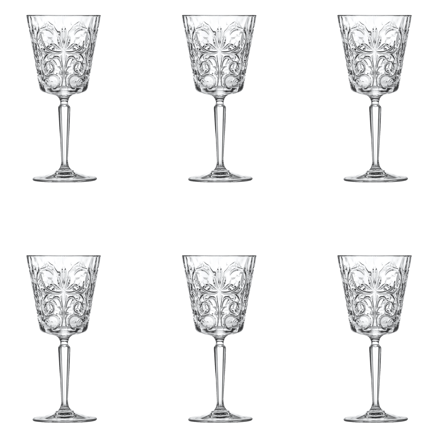 RCR Tattoo Wijnglas 29 Cl - 6 Stuks - Glazen.nl