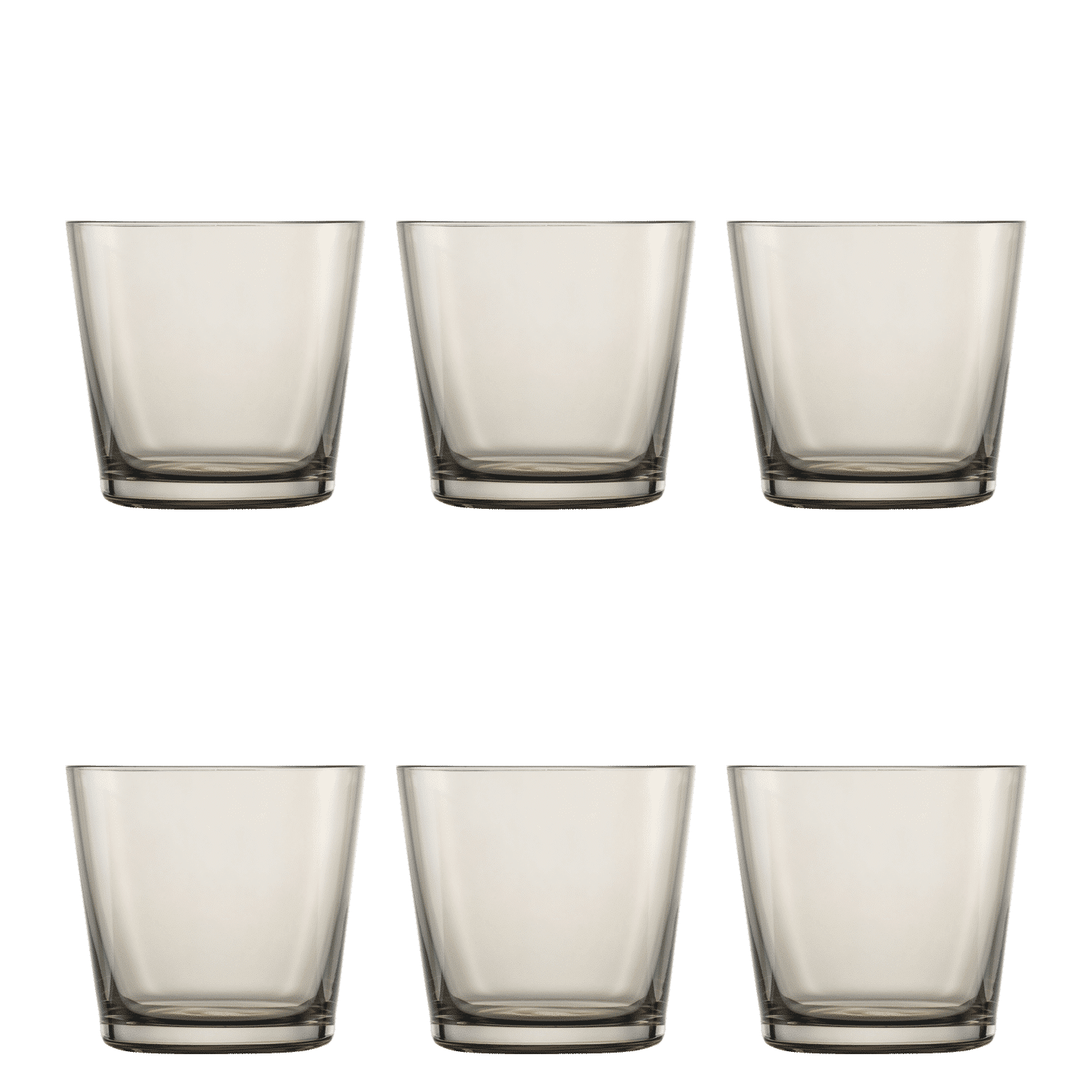 Zwiesel Glas Sonido Waterglas 36,7 cl Taupe - 6 Stuks - Glazen.nl