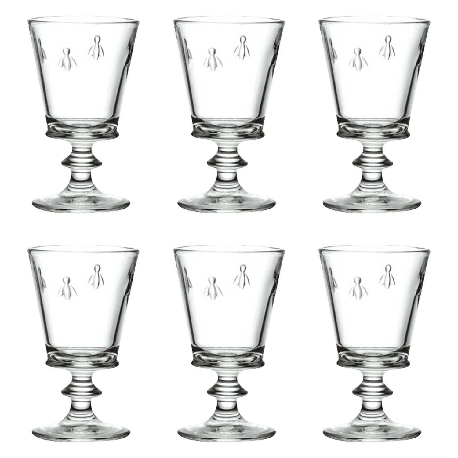 La Rochère Abeille Wijnglas 24 cl - 6 Stuks - Glazen.nl