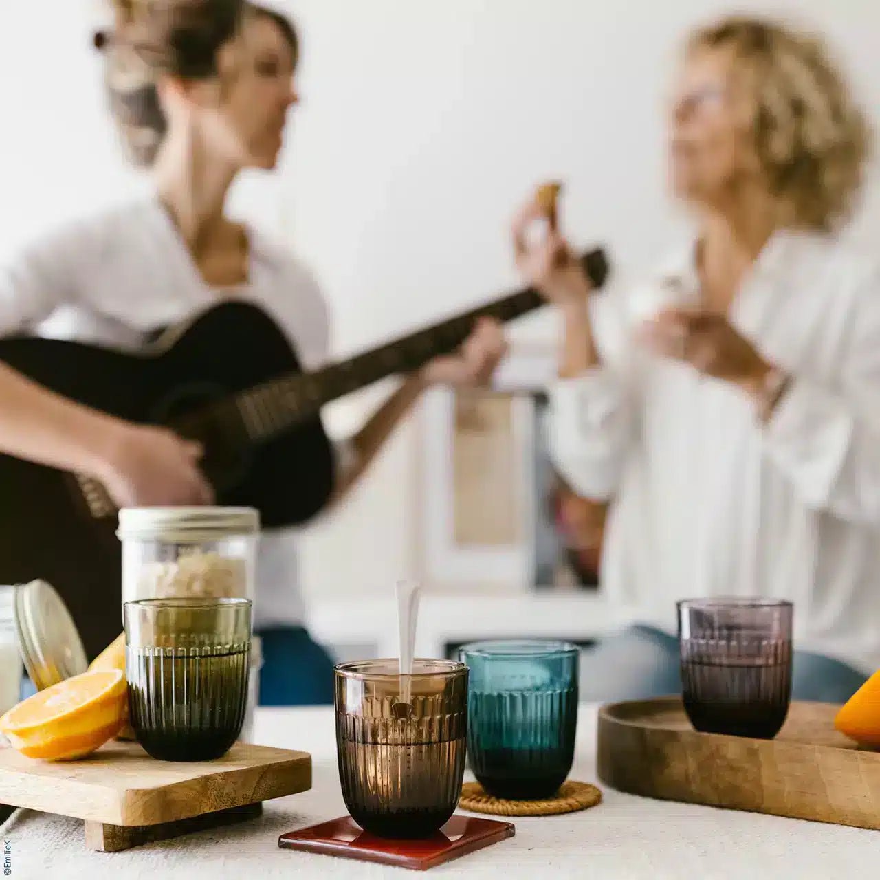 La Rochère Ouessant Tumblers 26 Cl Assorti - 4 Stuks - Glazen.nl