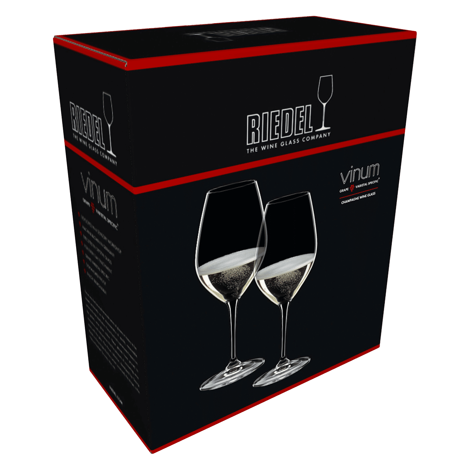 Riedel Vinum Champagneglas / Flute 44,5 Cl - 2 Stuks - Glazen.nl