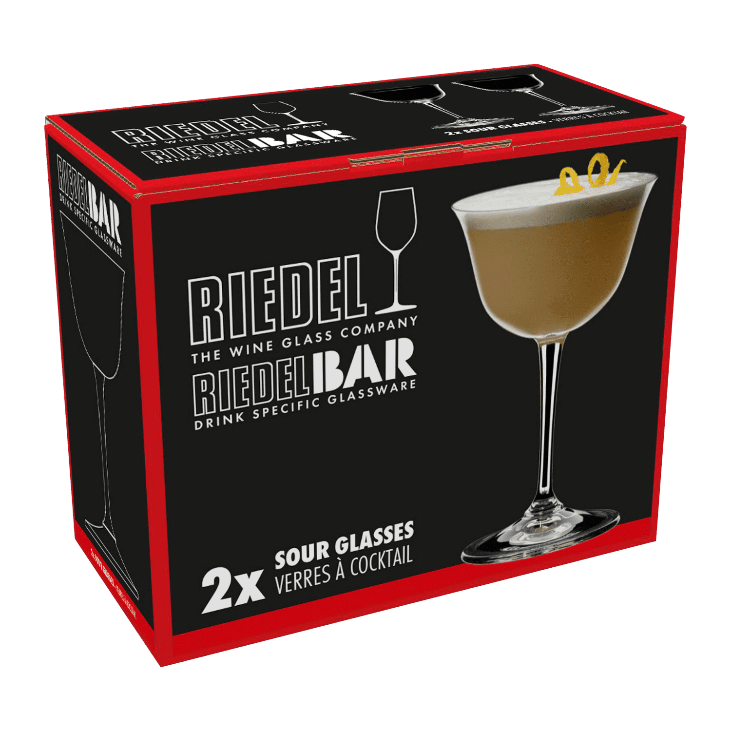 Riedel Drink Specific Glassware Cocktailglas 21,7 Cl Sour Glass - 2 Stuks - Glazen.nl