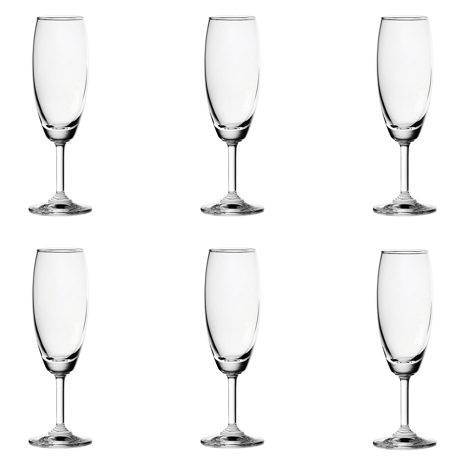 RAK Ocean classic Champagneglas / Flute 18,5 cl - 6 Stuks - Glazen.nl