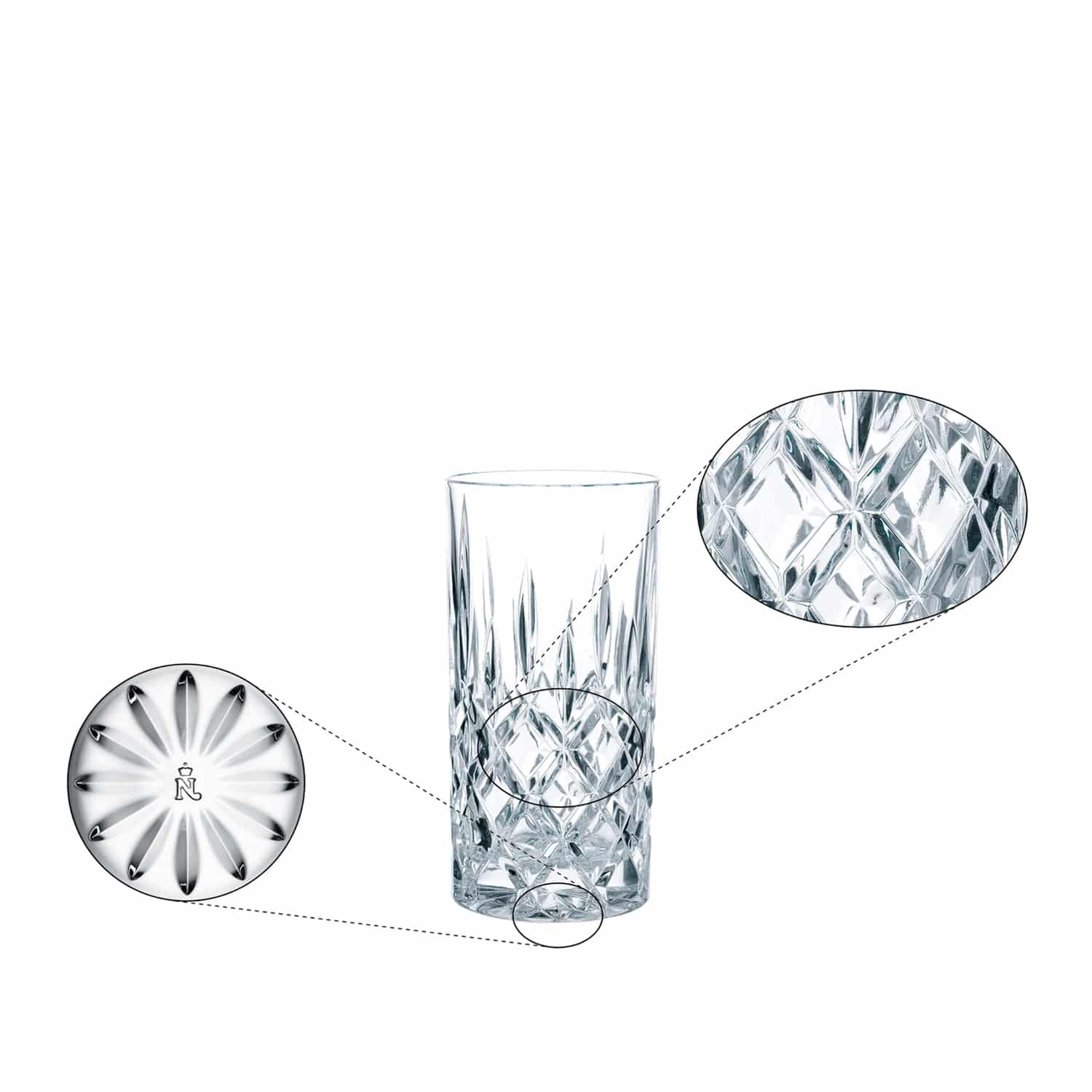 Nachtmann Noblesse Longdrinkglas 39,5 Cl - 2 Stuks - Glazen.nl