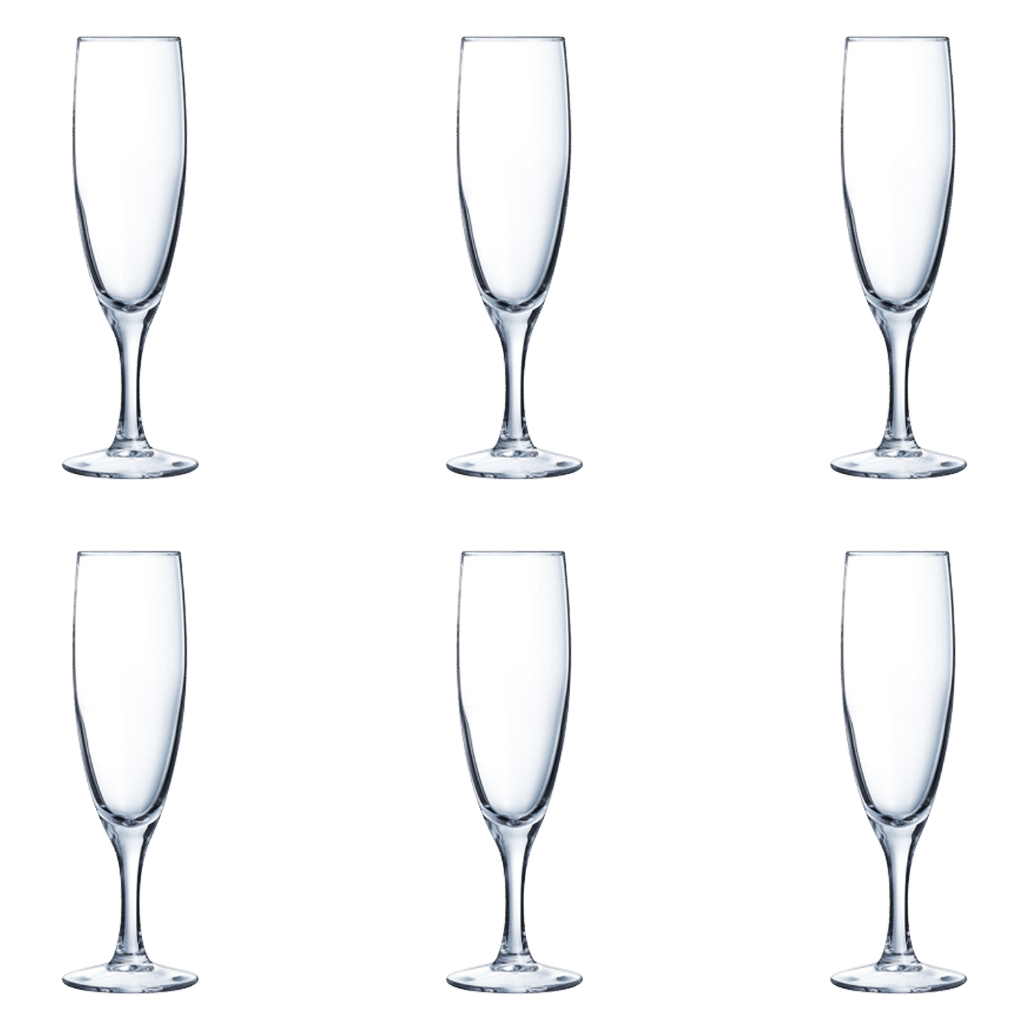 Arcoroc Elegance Champagneglas / Flute 13 Cl - 12 Stuks - Glazen.nl