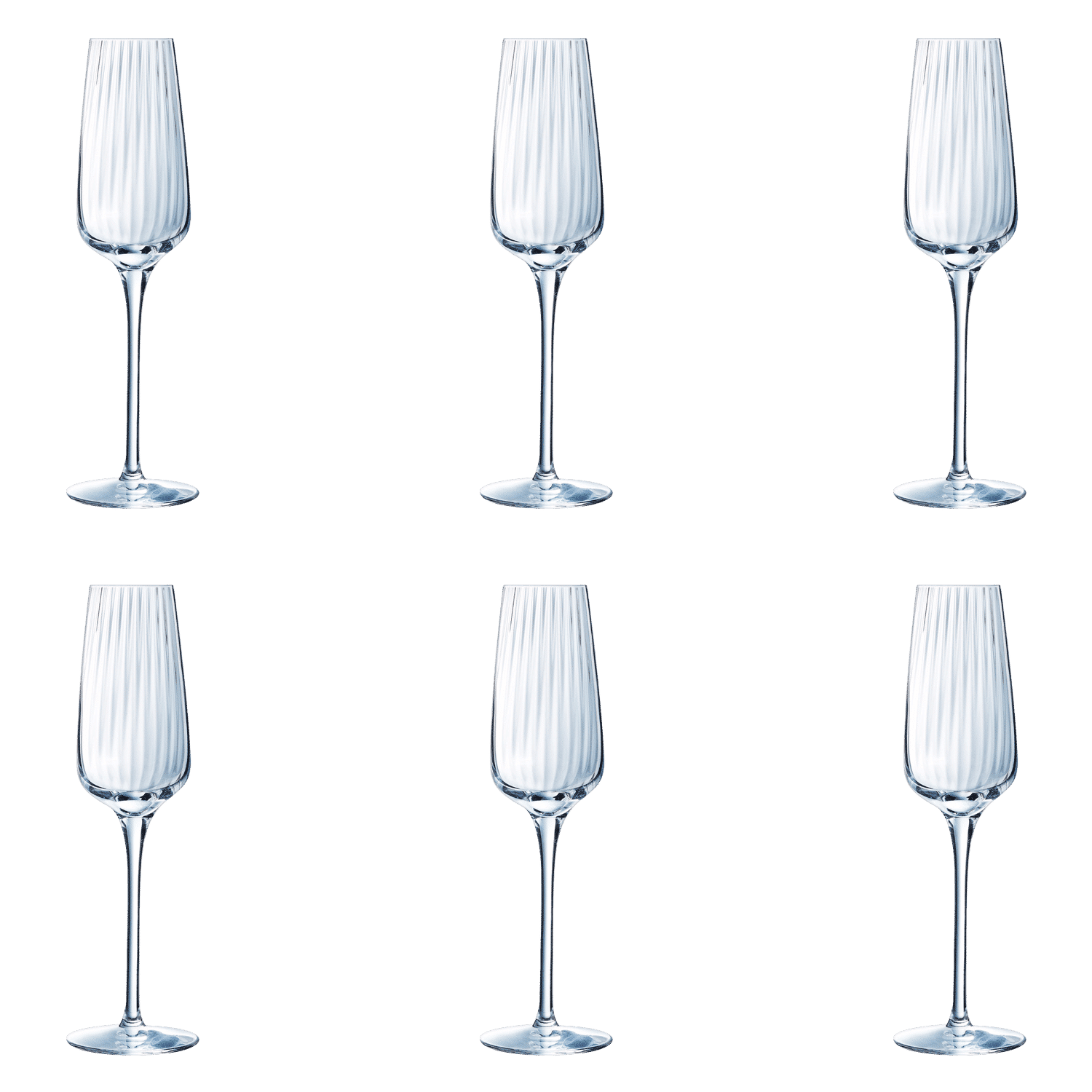 Chef & Sommelier Symetrie Champagneglas / Flute 21 Cl - 6 Stuks - Glazen.nl