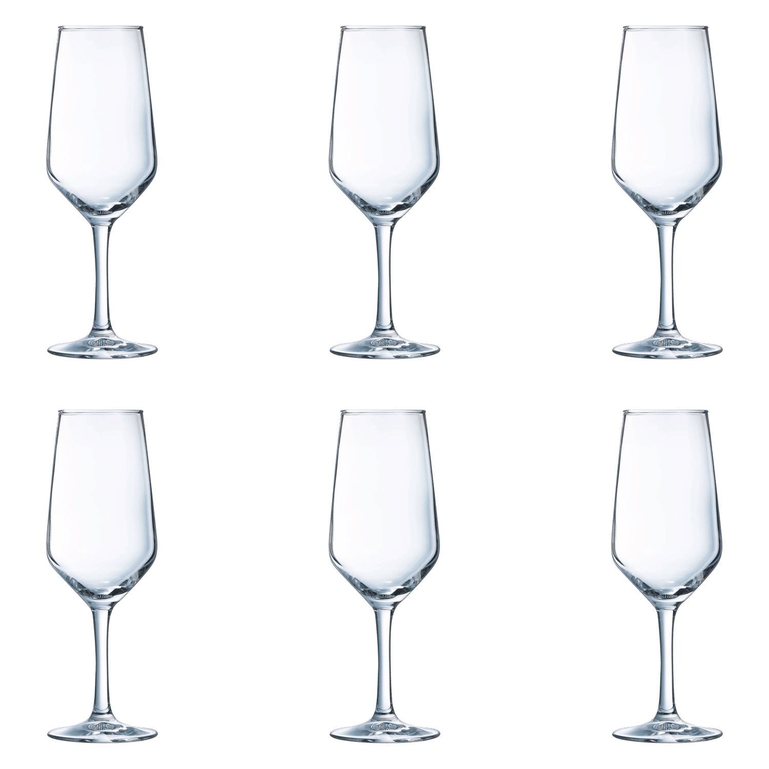 Arcoroc Silhouette Champagneglas / Flute 18 Cl - 6 Stuks - Glazen.nl