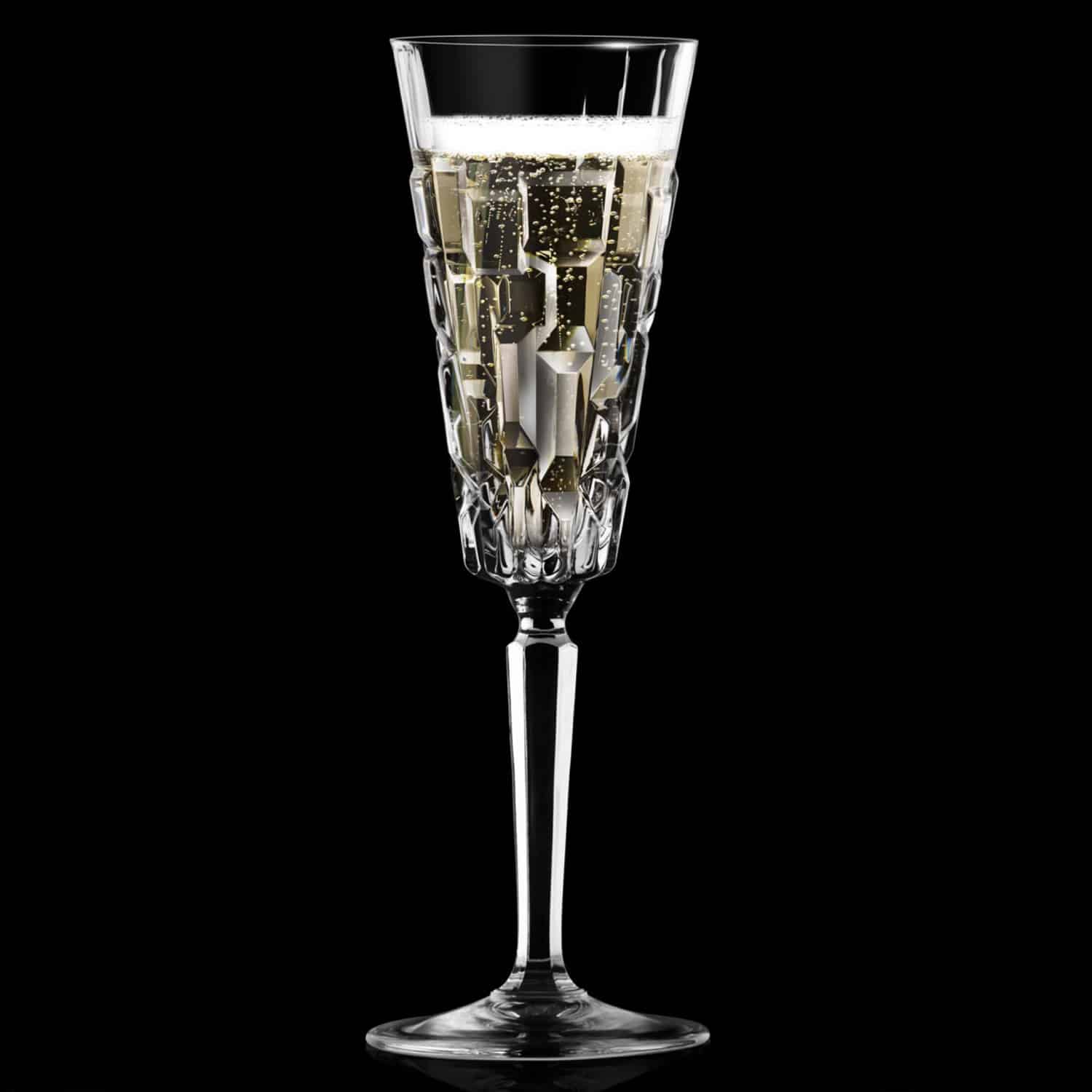 RCR Etna Champagne Flute 19 Cl - 6 Stuks
