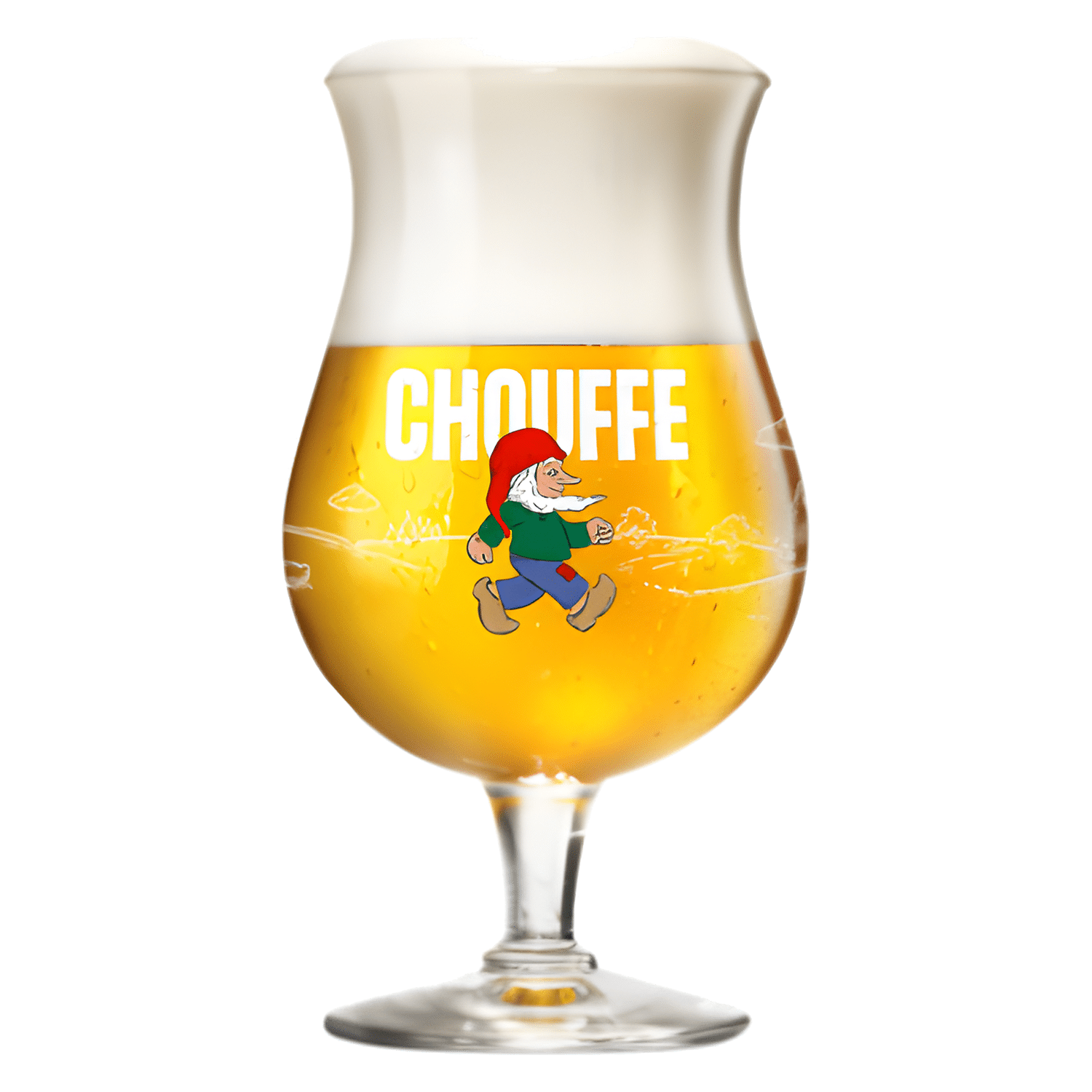 La Chouffe Bierglas 33 Cl - Giftbox - Glazen.nl