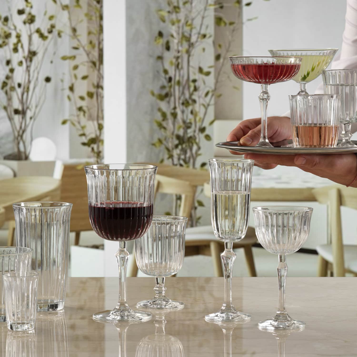 Pasabahce Joy Longdrinkglas 29,5 Cl - 4 Stuks - Glazen.nl