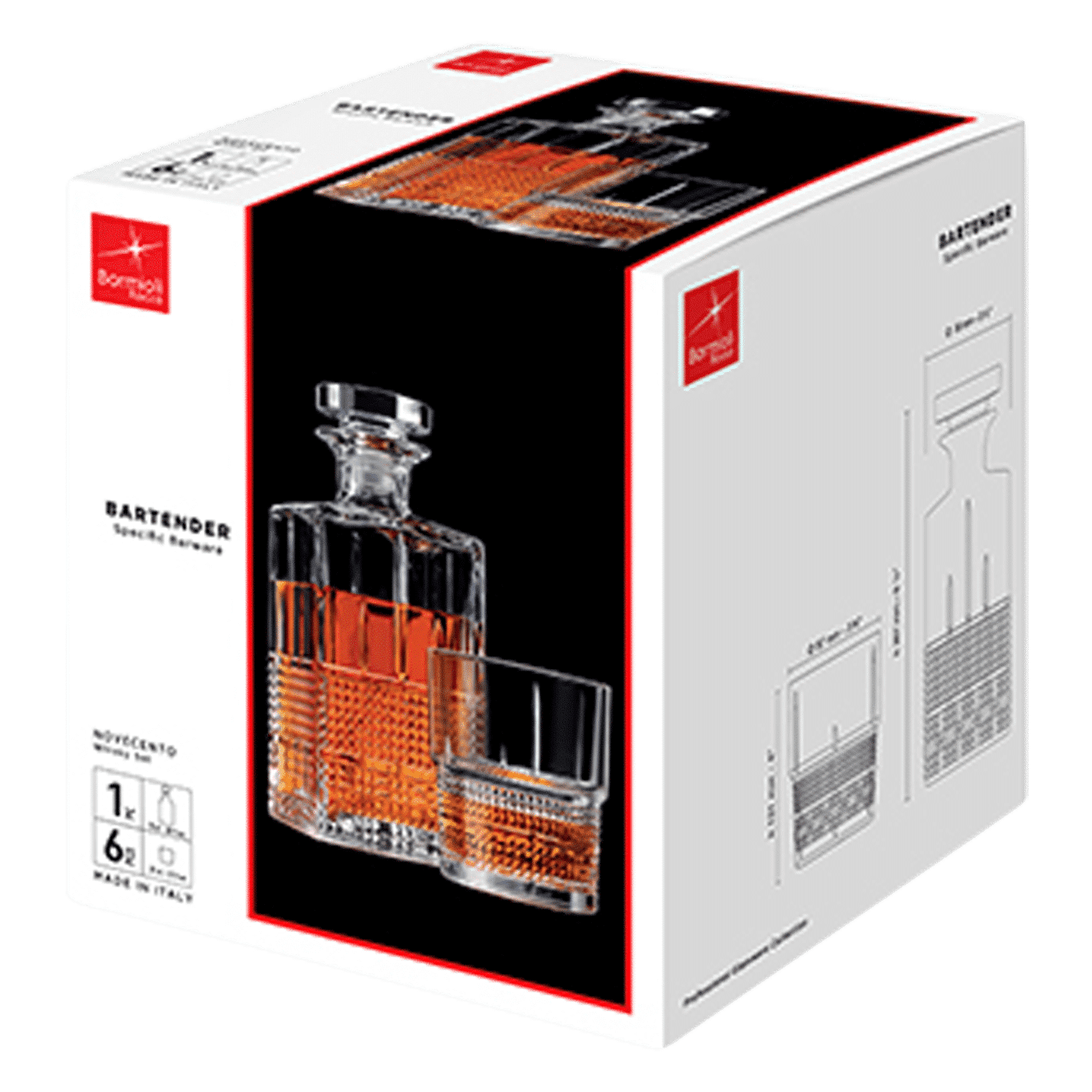 Bormioli Rocco Novecento Tumblerglazenset - Glazen.nl