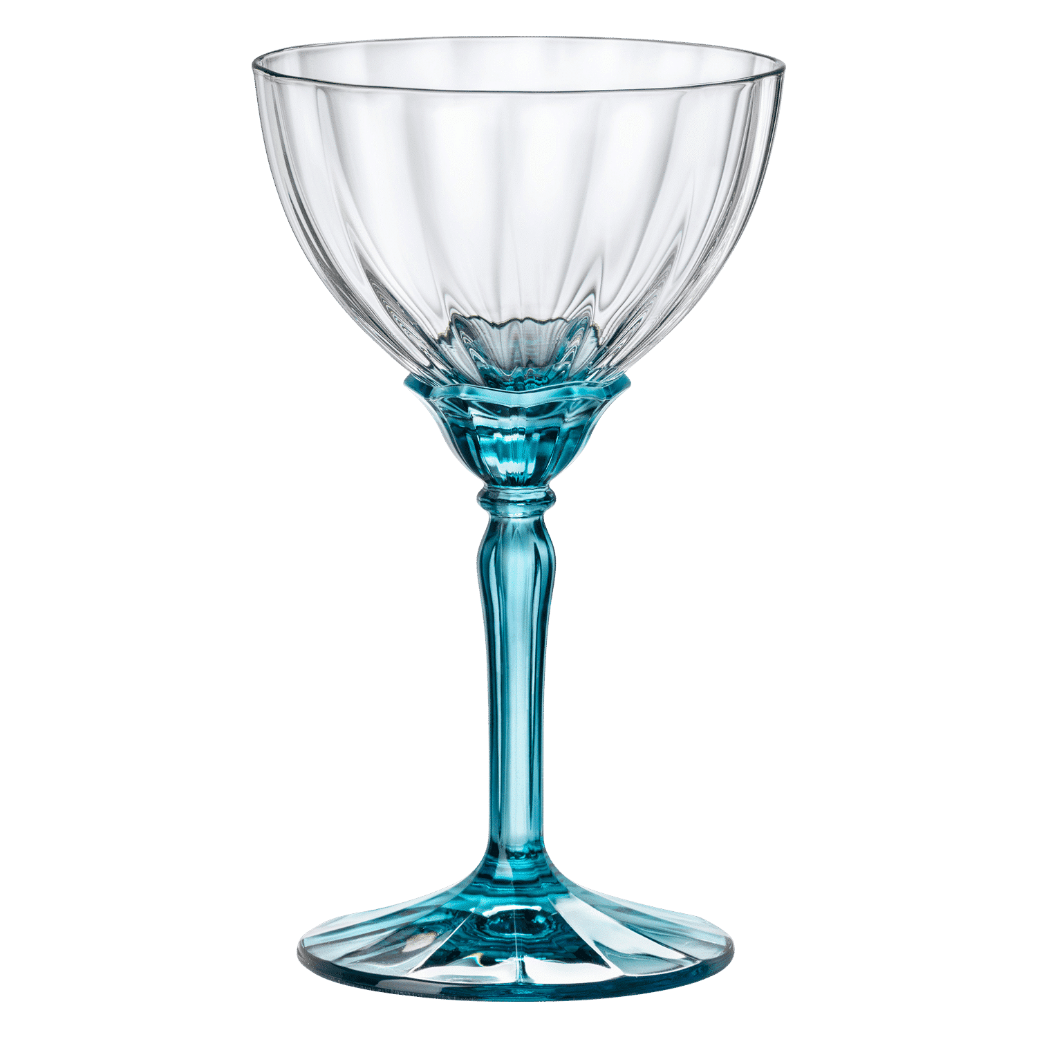 Bormioli Rocco Florian Champagneglas / Coupe 24 Cl Licht Blauw - 4 Stuks - Glazen.nl