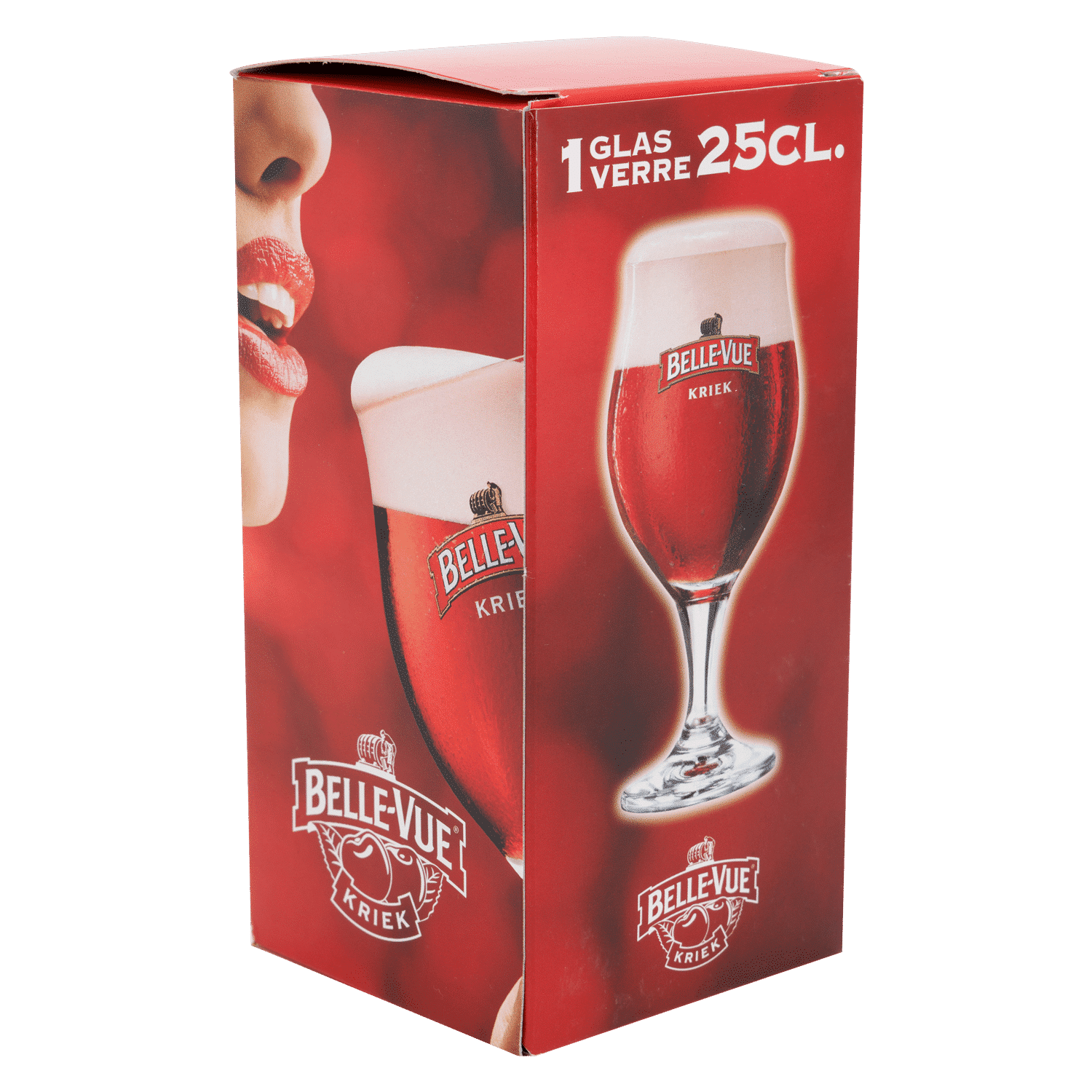 Kriek Bierglas 25 Cl - Giftbox - Glazen.nl