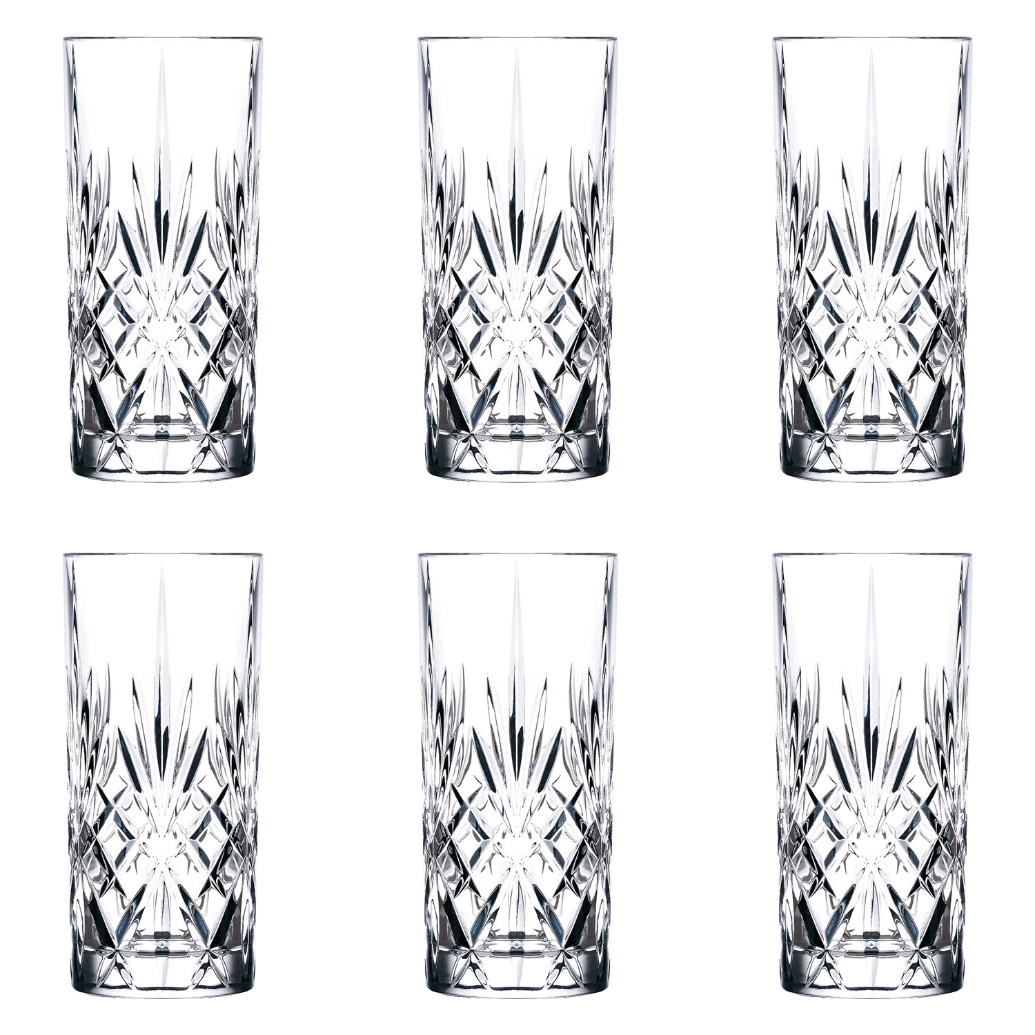 RCR Melodia Longdrinkglas 36 Cl - 6 Stuks - Glazen.nl