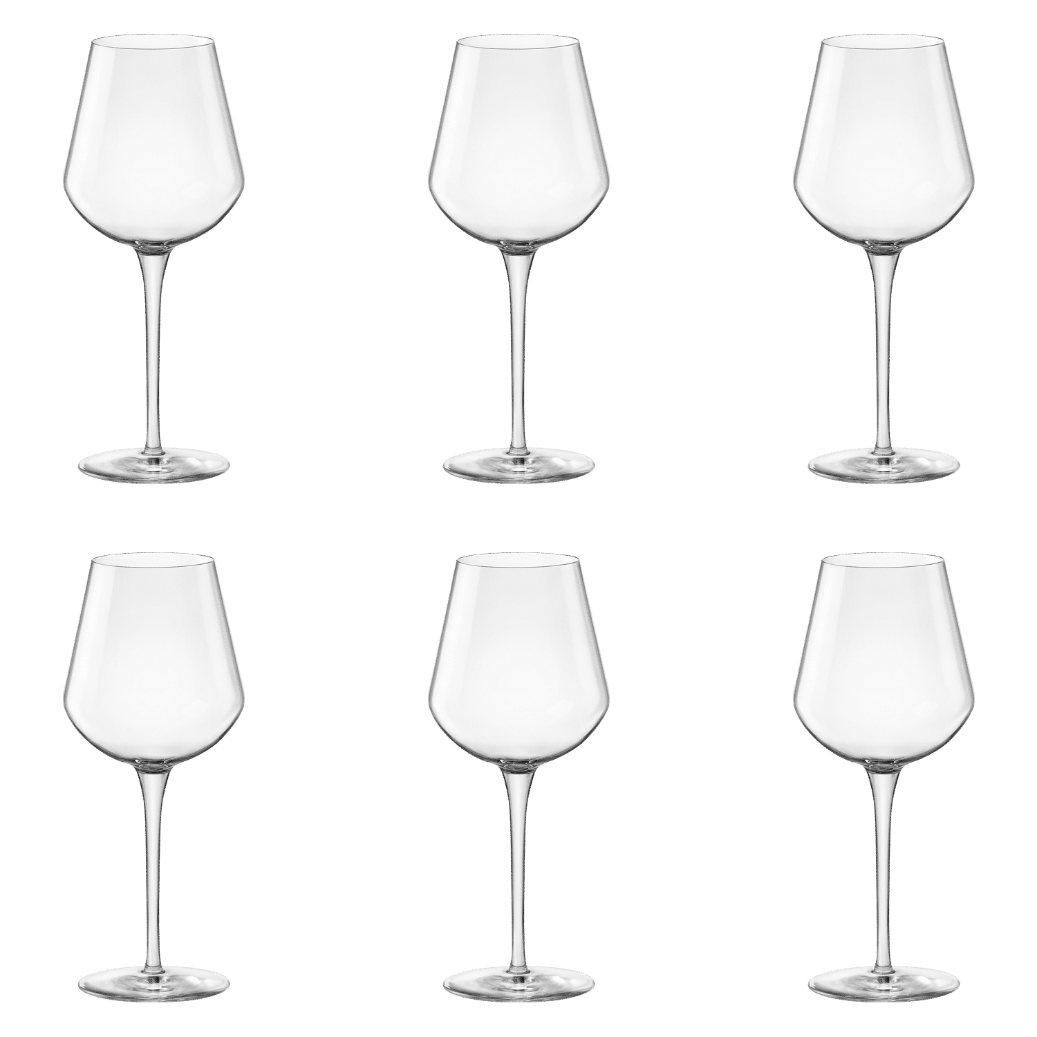 Bormioli Rocco Uno Inalto Wijnglas 38 Cl - 6 Stuks - Glazen.nl