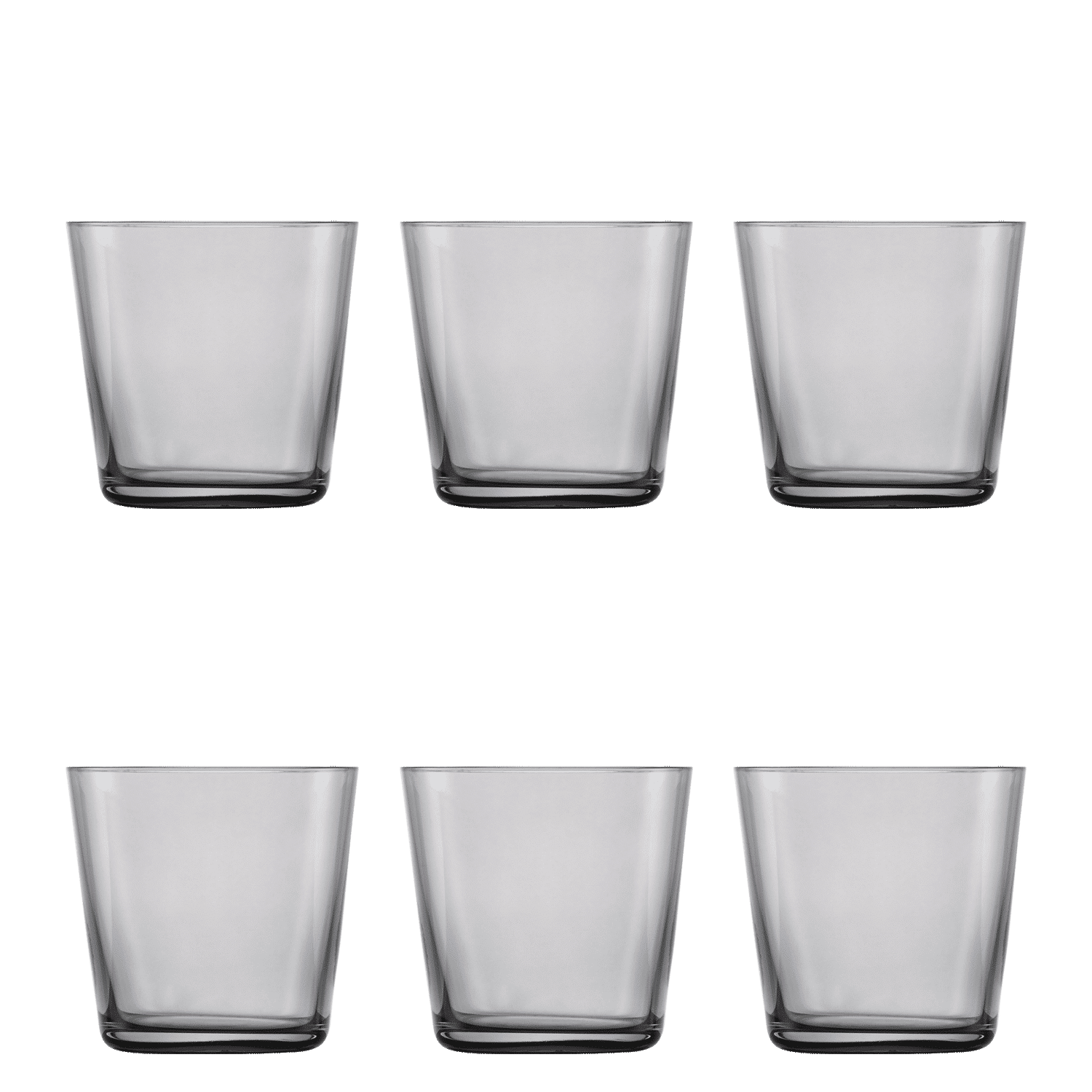 Zwiesel Glas Sonido Waterglas 36,7 cl Grafiet - 6 Stuks - Glazen.nl