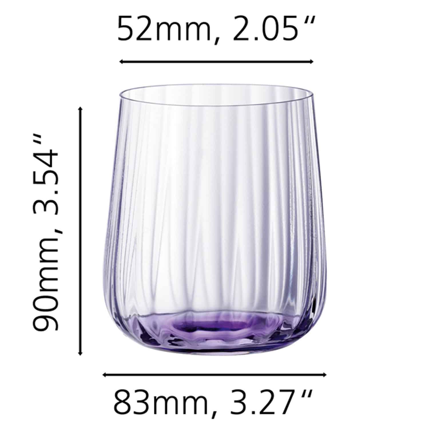 Spiegelau Lifestyle Tumbler 34 Cl Paars - 12 Stuks - Glazen.nl
