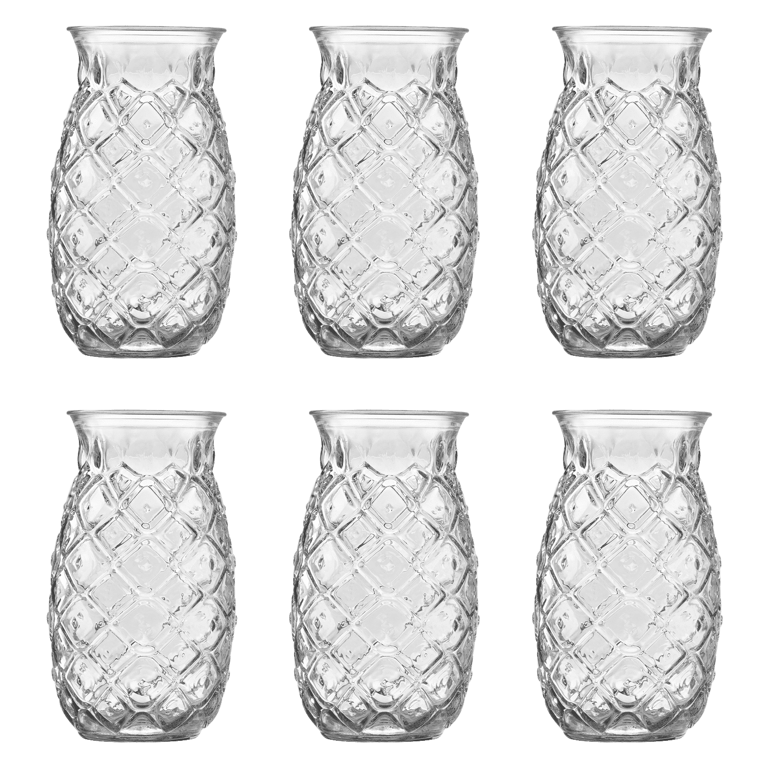 Onis Tiki Longdrinkglas 53 Cl Pineapple - 6 Stuks - Glazen.nl