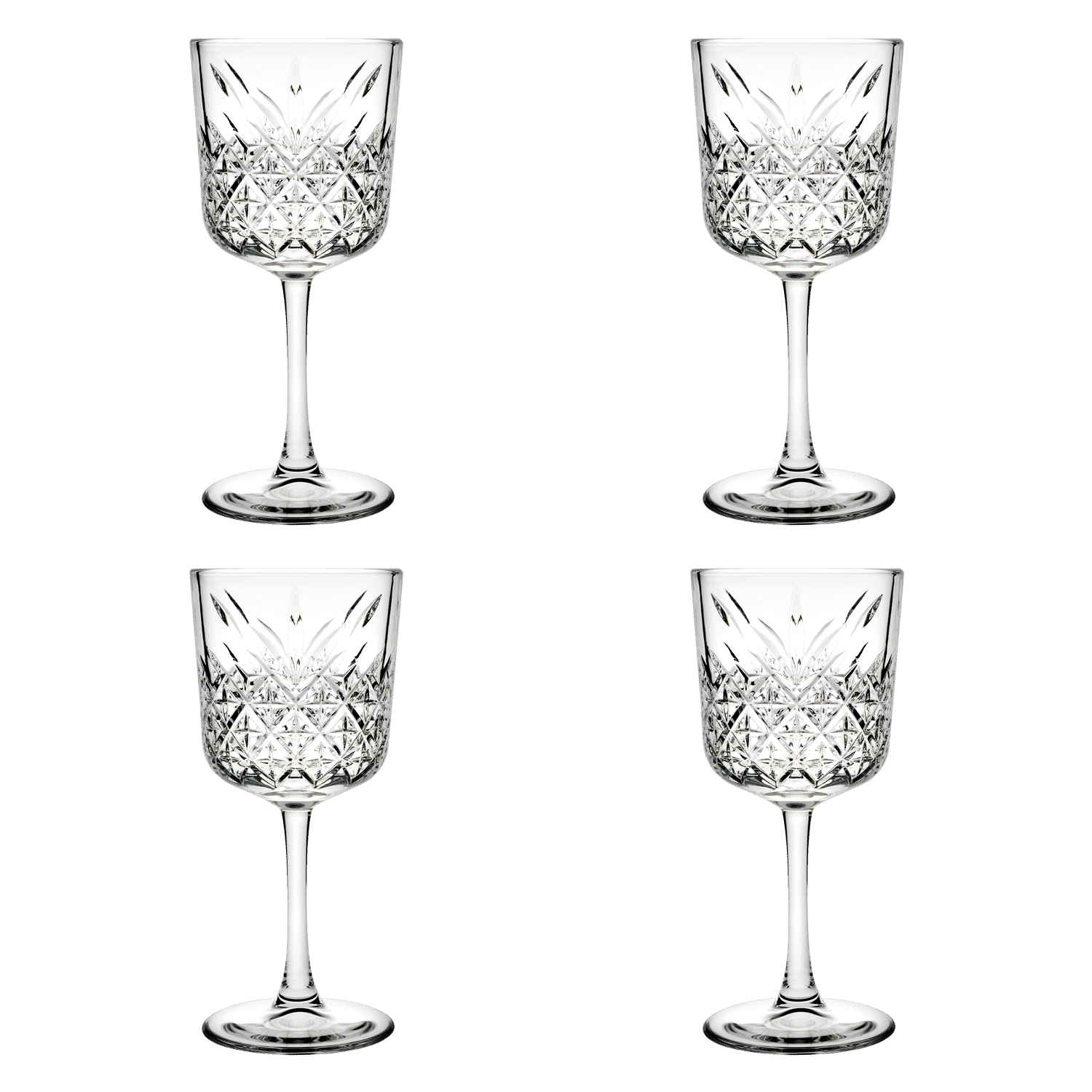 Pasabahce Timeless Wijnglas 33 Cl - 4 Stuks - Glazen.nl