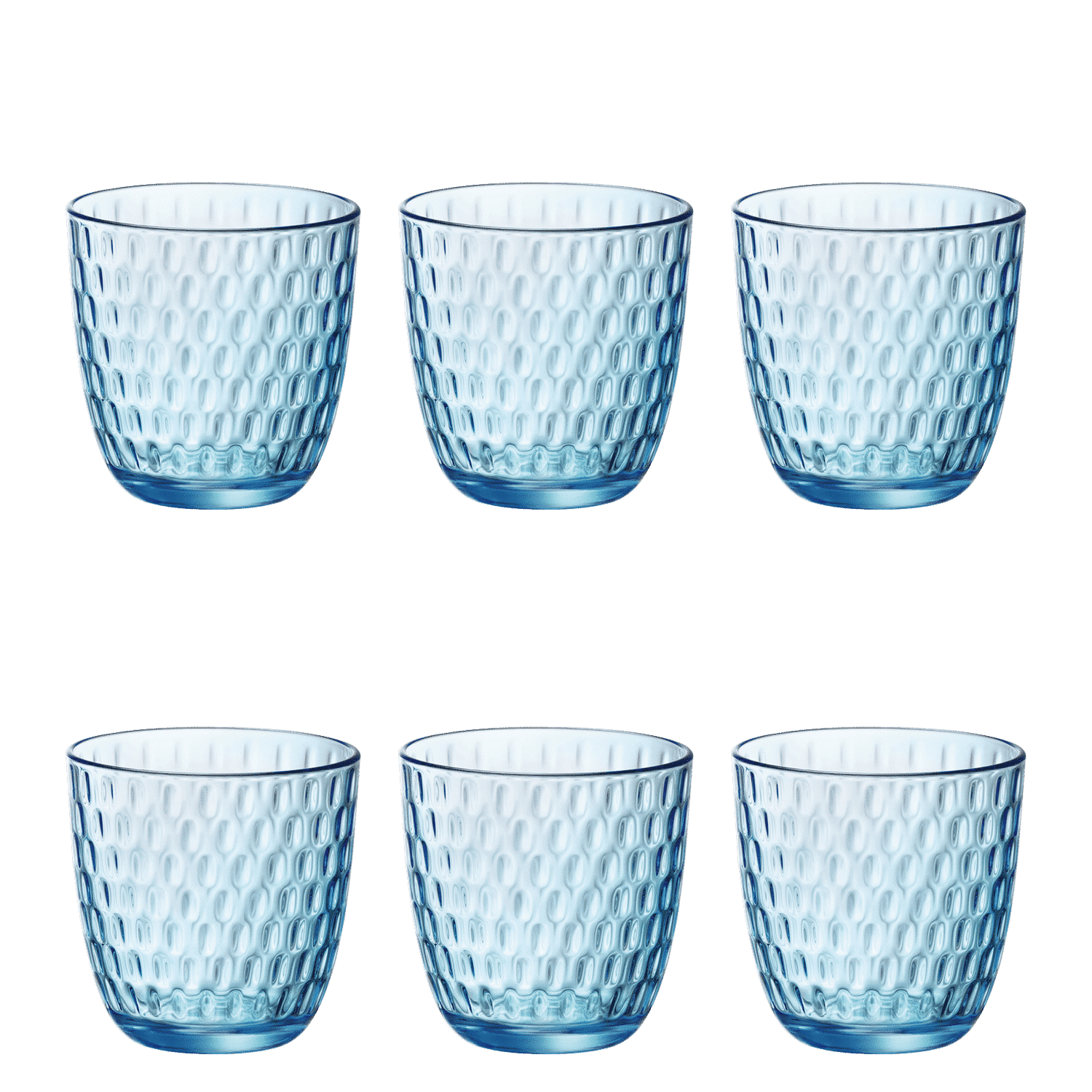 Bormioli Rocco Slot Tumbler 29 Cl Blauw - 6 Stuks - Glazen.nl