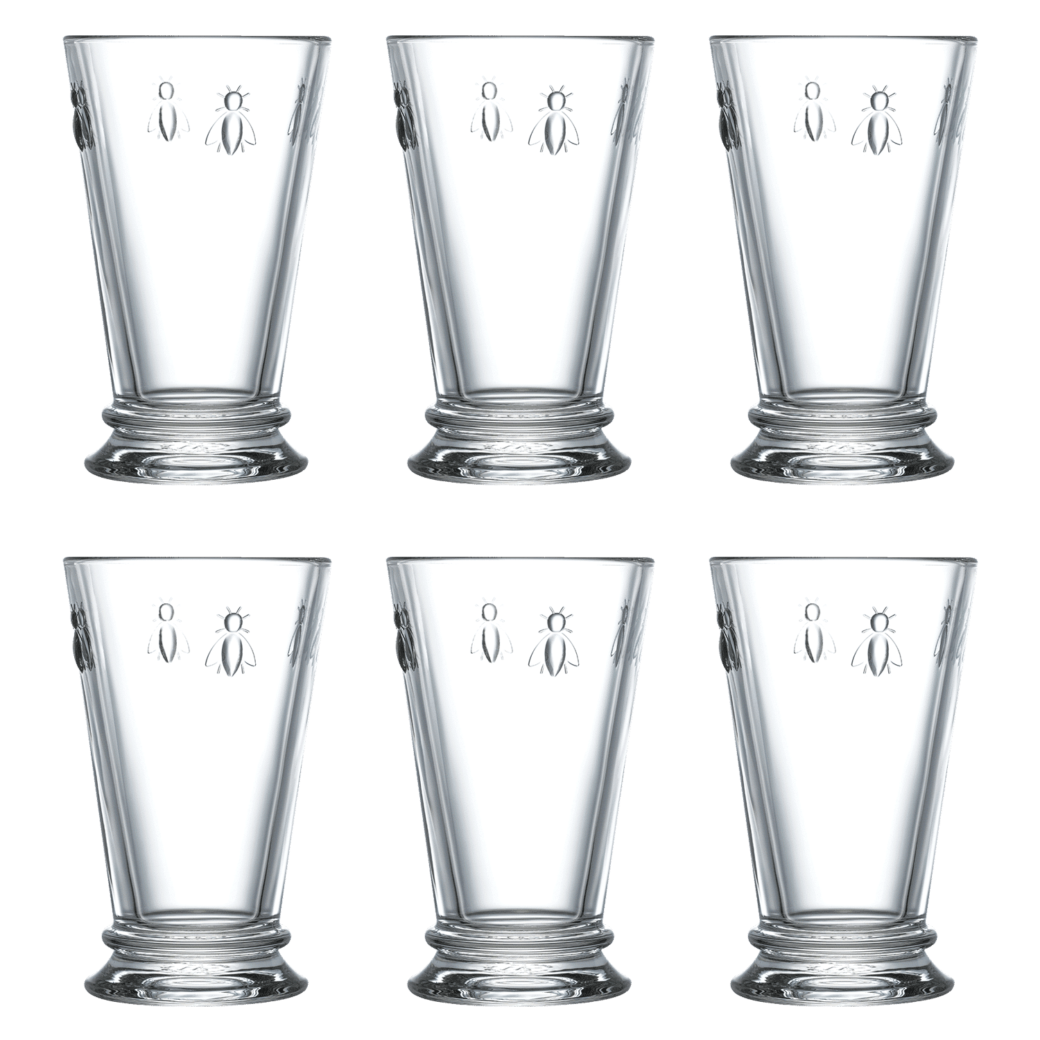La Rochère Abeille Longdrinkglas 31 cl - 6 Stuks - Glazen.nl
