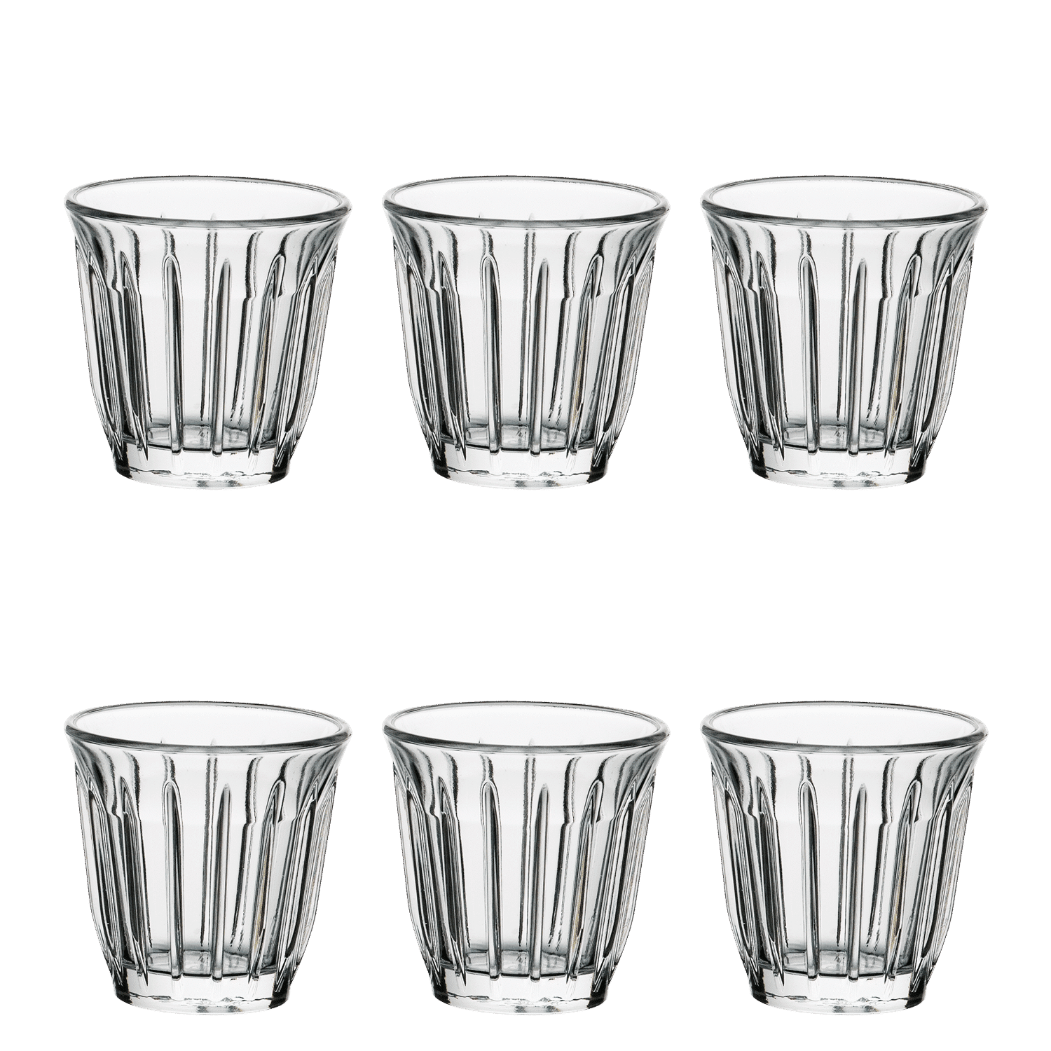 La Rochère Zinc Espresso Glas 10 Cl - 6 Stuks - Glazen.nl