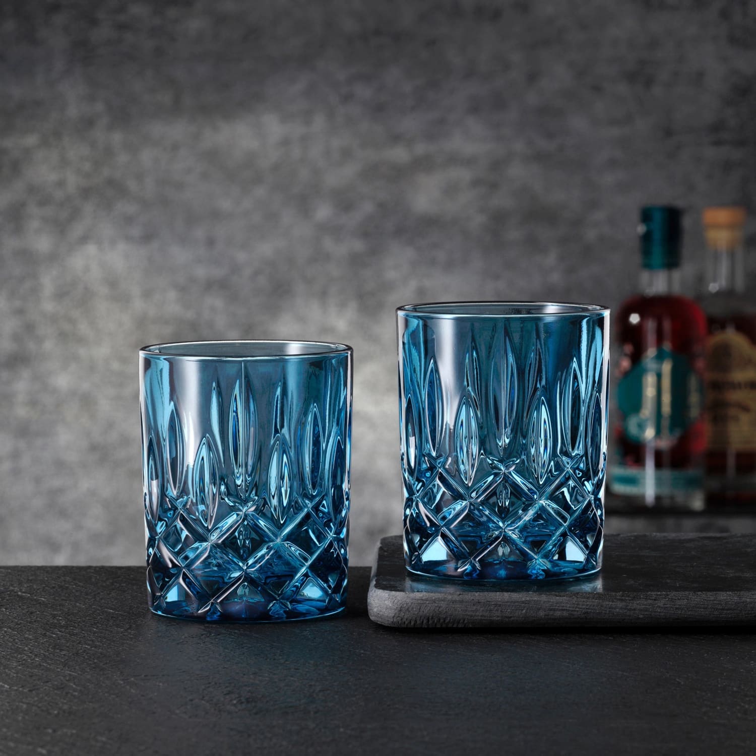 Nachtmann Noblesse Tumbler 29,5 Cl Blauw - 2 Stuks - Glazen.nl