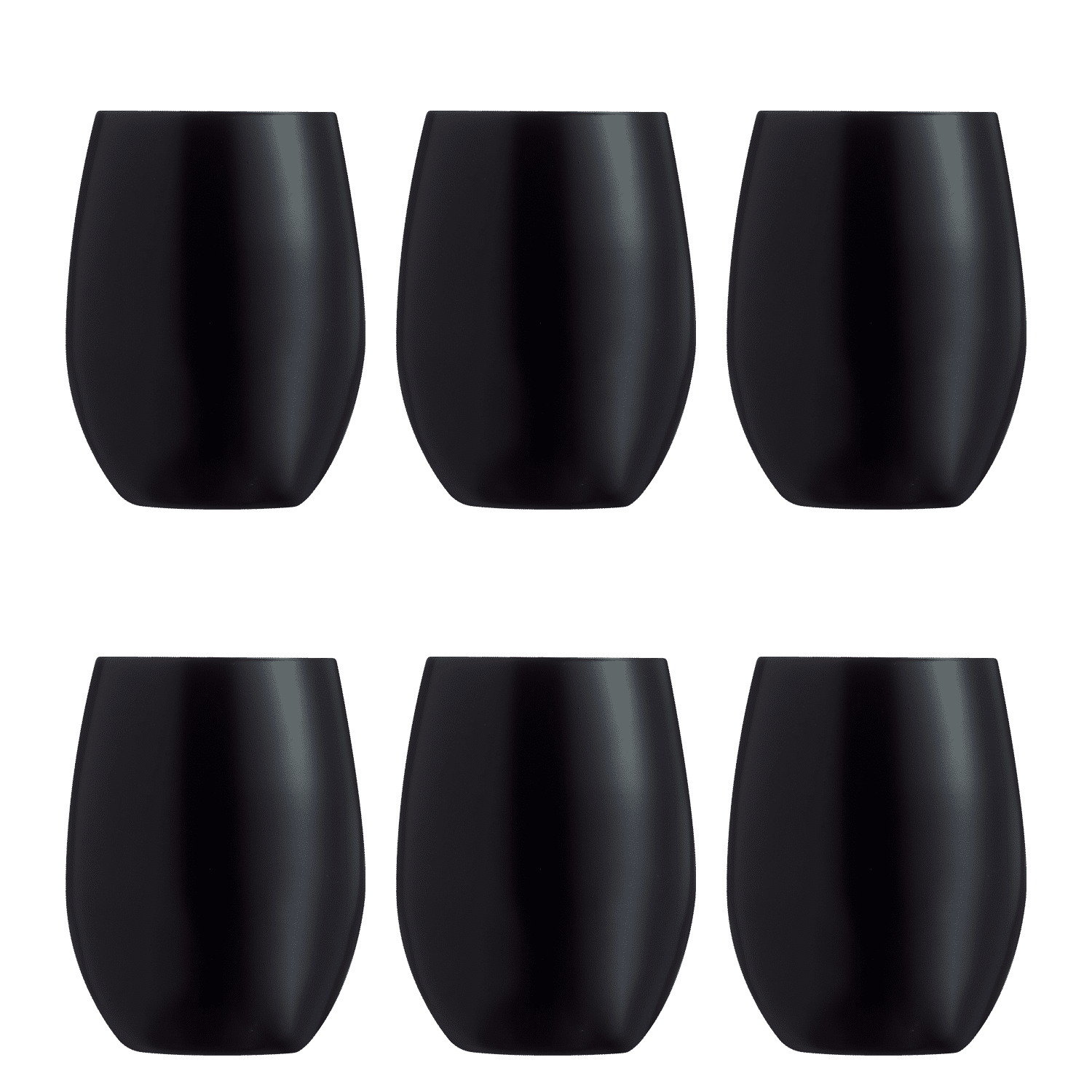 Chef & Sommelier Primary Tumbler 36 Cl Zwart - 6 Stuks - Glazen.nl