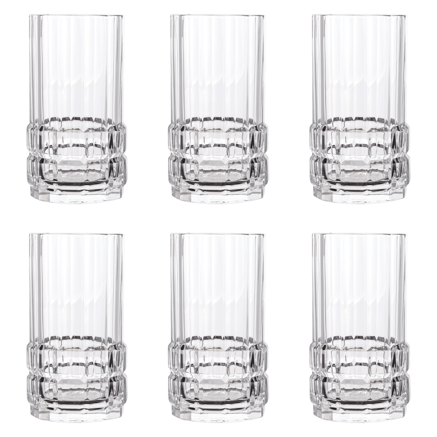 Eclat Facettes Tumbler 36 Cl - 4 Stuks - Glazen.nl