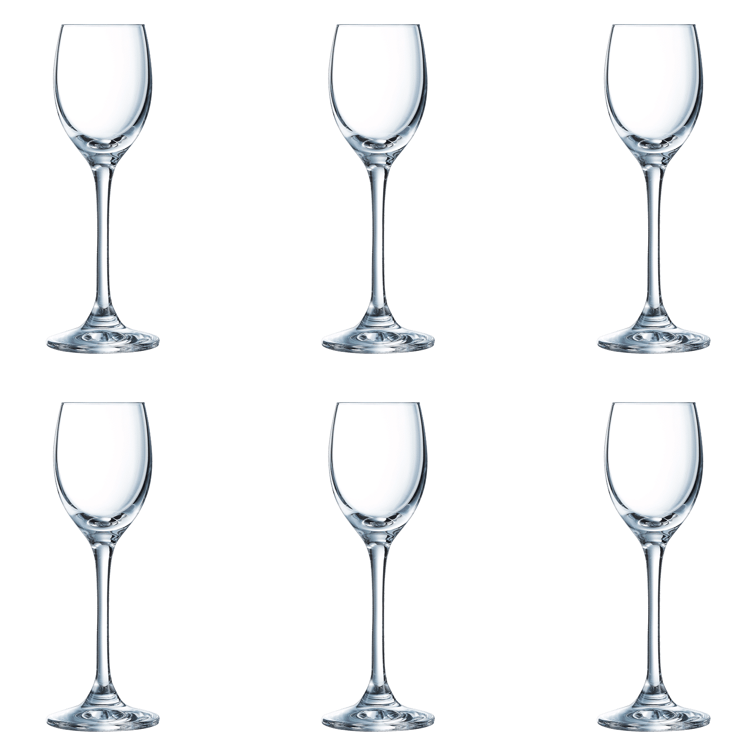 Chef & Sommelier Spirits Likeurglas 8 Cl Cordinal - 6 Stuks - Glazen.nl