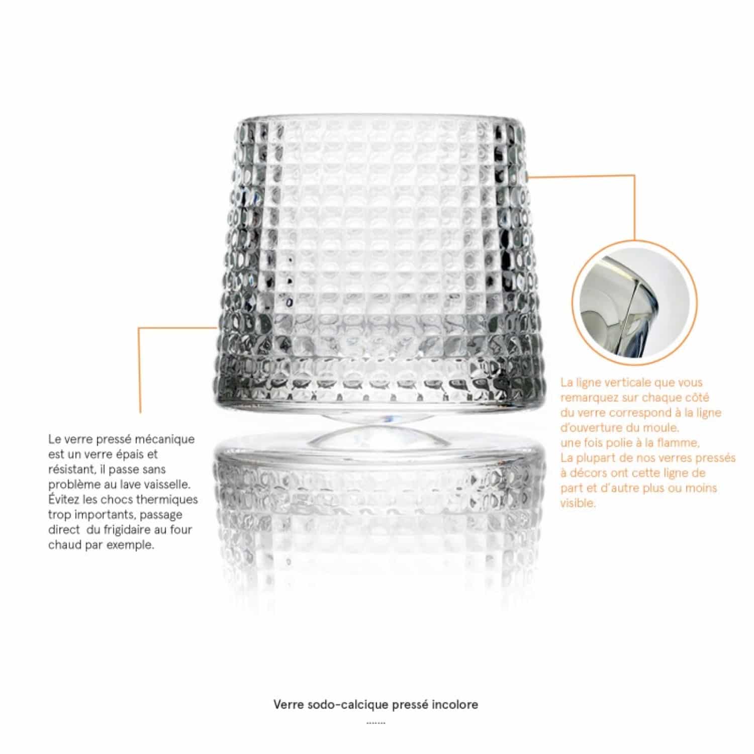 La Rochère Blossom Whiskey Glas 16 cl - 4 Stuks - Glazen.nl