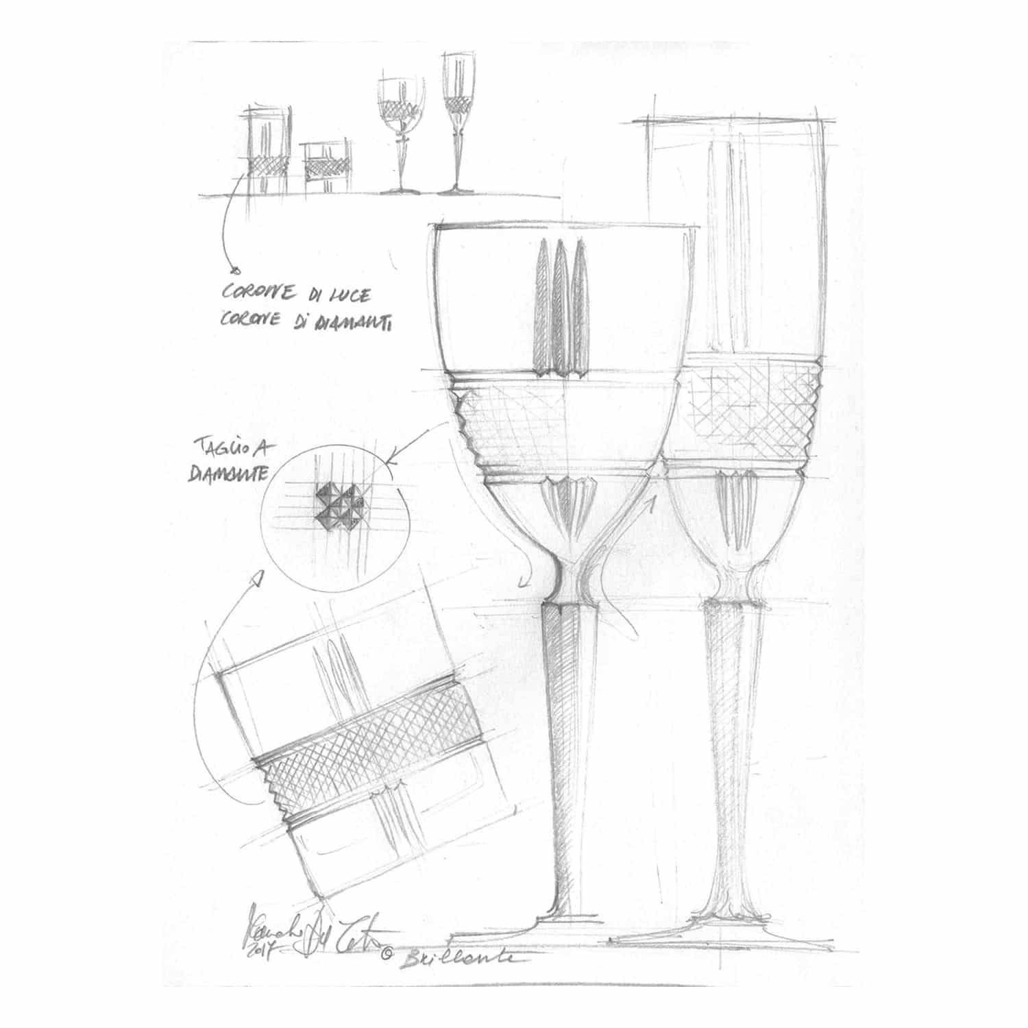 RCR Brillante Longdrinkglas 37 Cl - 6 Stuks